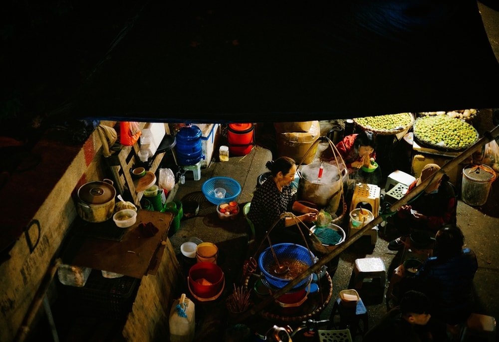 Các quán ăn tại chợ 